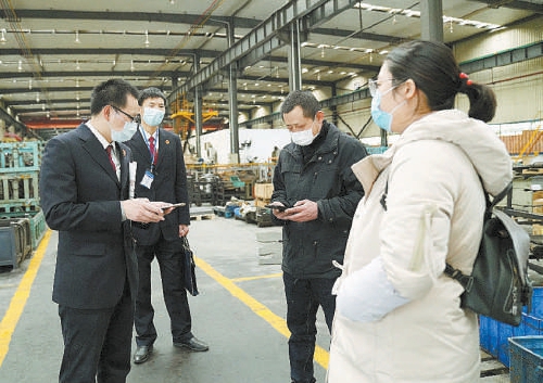 检察走访复工复产企业,检察助力复工复产