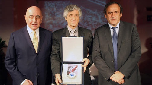 历届欧足联主席奖（欧足联终身成就奖）获得者