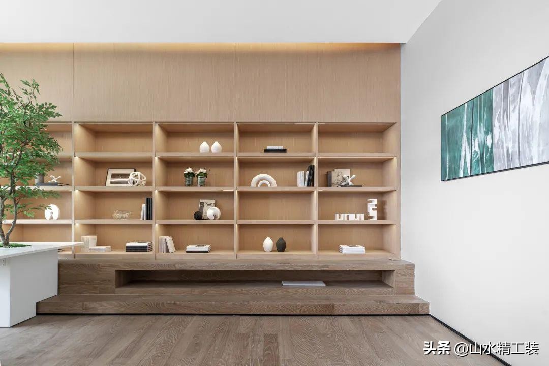 中国十大公装设计「山水精工装」丨赋予自然情绪的办公样板间
