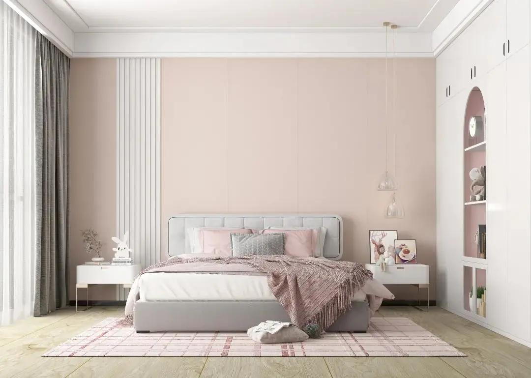 用樱花粉创造浪漫，用水性漆刷出健康