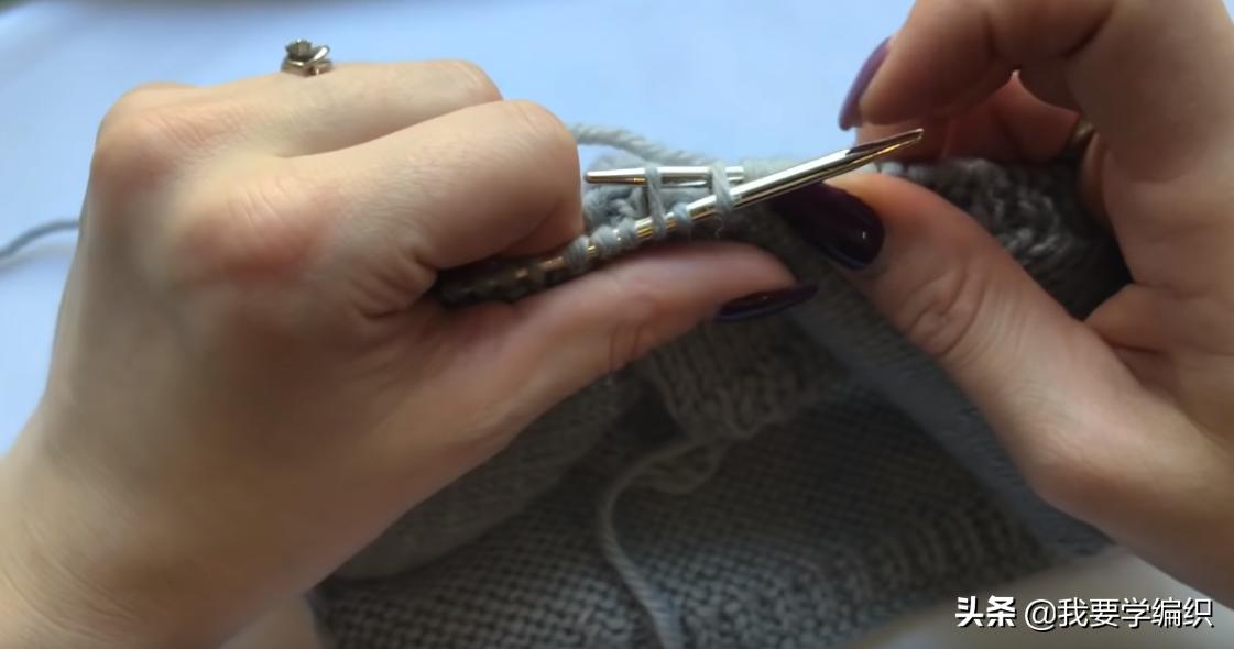 v领挑边怎么织,织毛衣织螺纹哪一个好看