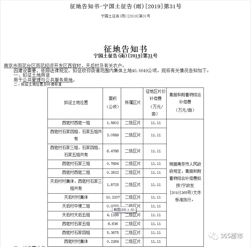 南京未来5年拆迁名单,南京拆迁最新重点地区