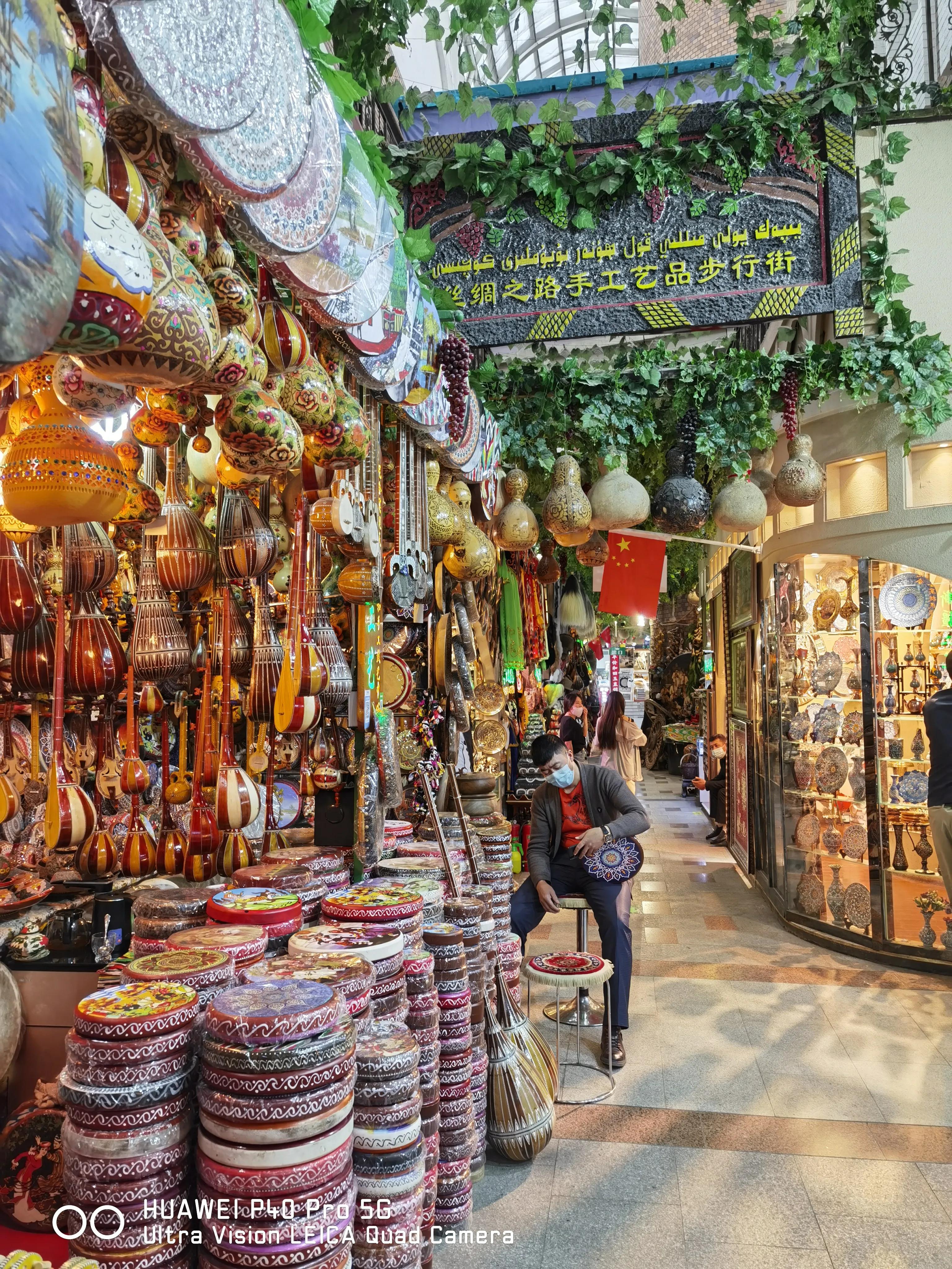 乌鲁木齐大巴扎领港巷,乌鲁木齐国际大巴扎步行街