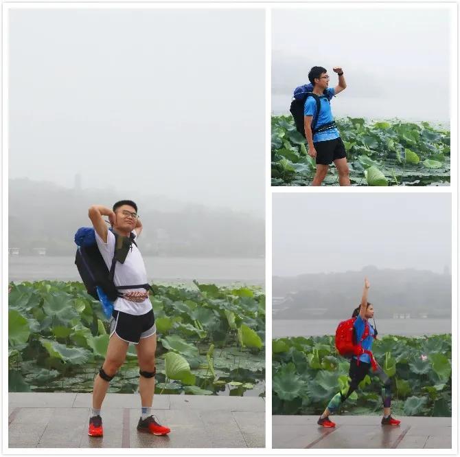 跑向沙9|雨疏风骤，绿肥红瘦，是跑山的节奏——南航沙9拉练