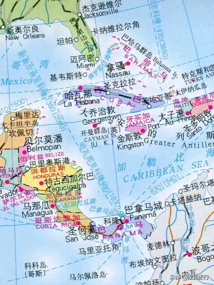 开曼群岛地理位置和版图,开曼群岛是以前哪个国家的领土