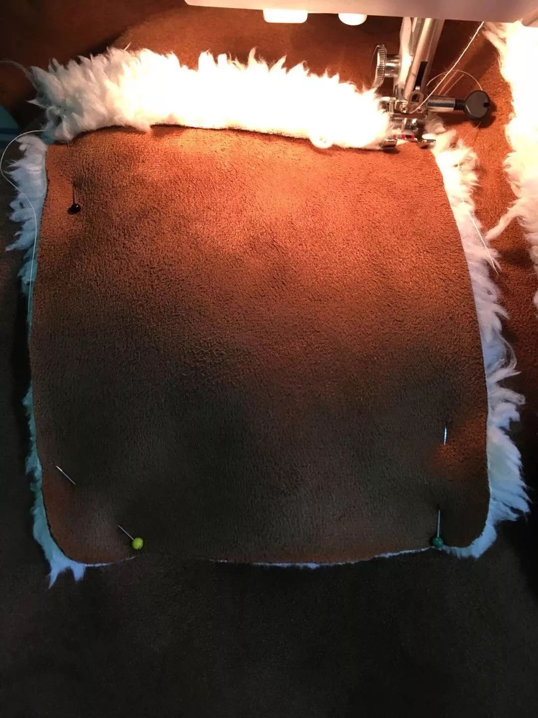 羊羔绒大衣裁剪方法,麂皮绒复合羊羔绒衣服裁剪图