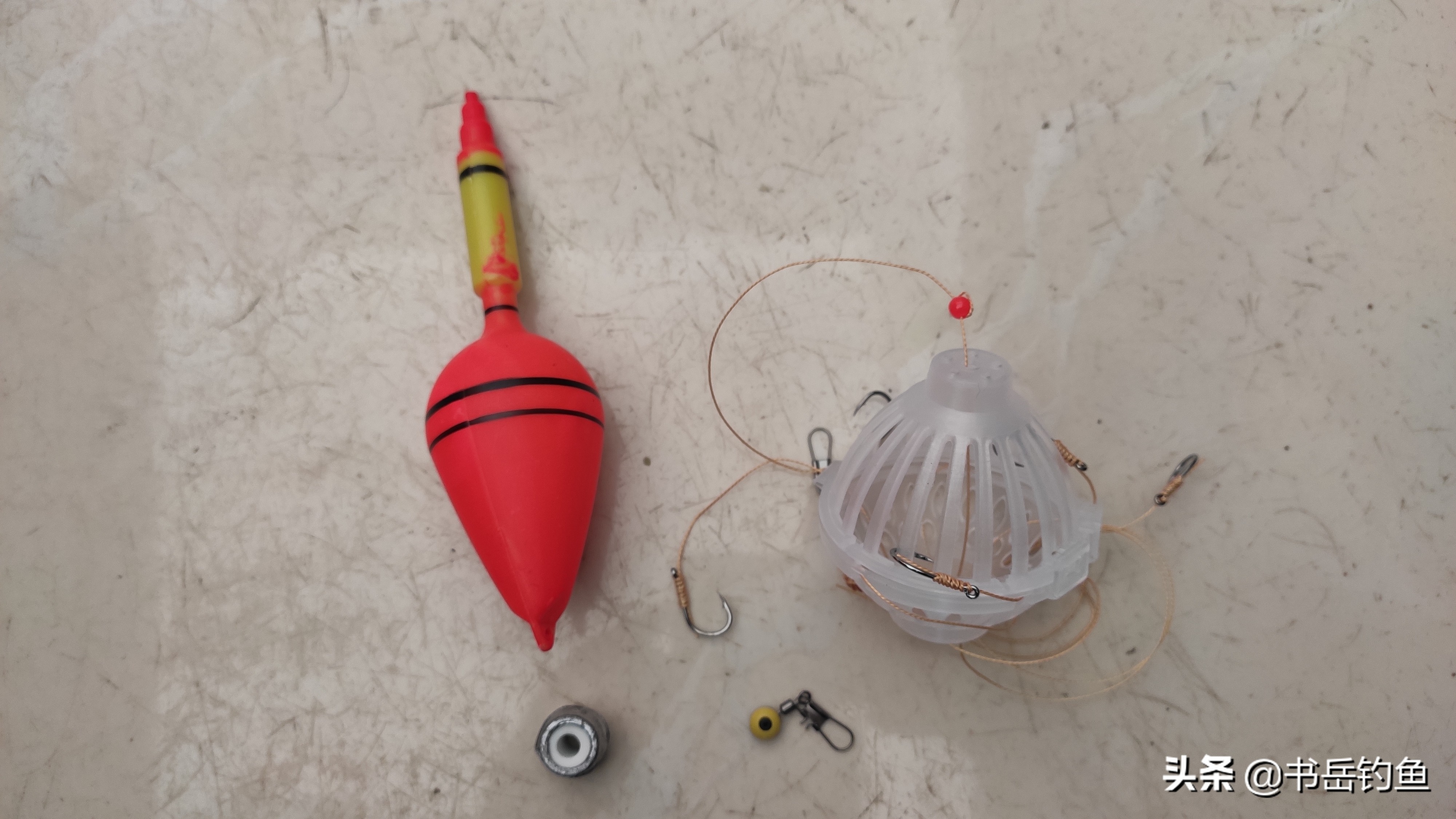 抛竿饵笼爆炸钩,抛竿串钩钓笼使用教程