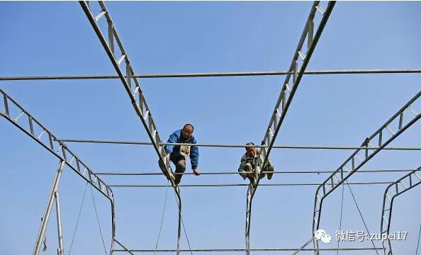 塑料圆拱形大棚,拱形温室大棚