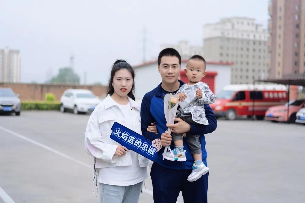 消防大队举办消防运动会,消防志愿活动火焰蓝