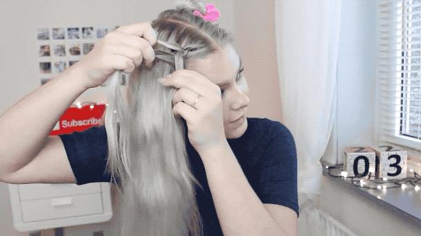 花瓣丸子头学生党蓬松,古风丸子头前额花瓣头饰