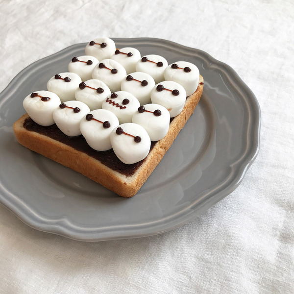 网友自制“花式吐司”，神级还原各种卡通人物，还能做成桌上游戏