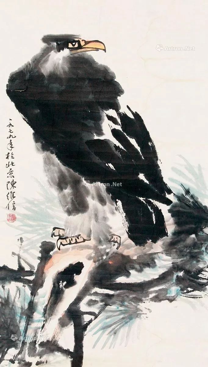 陈良宗山水画作品欣赏,陈家振山水画作品欣赏