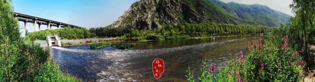 张家口市洋河河道,洋河风景