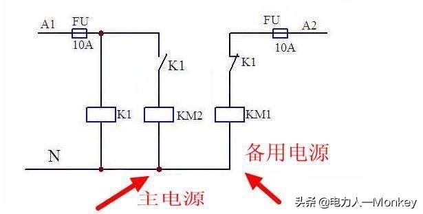 双电源自动切换电路,最简单的双电源自动切换电路视频