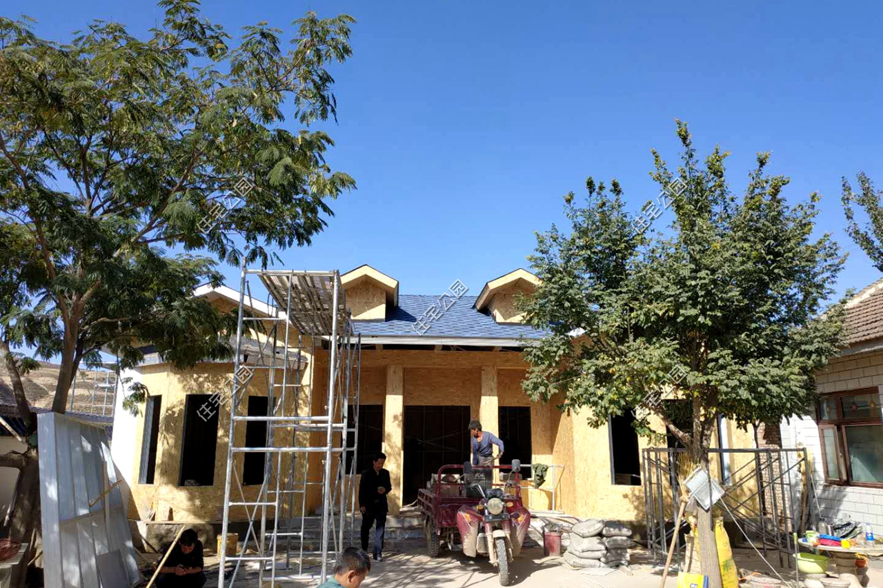 农村钢结构保温层自建房,农村自建轻钢房屋保温