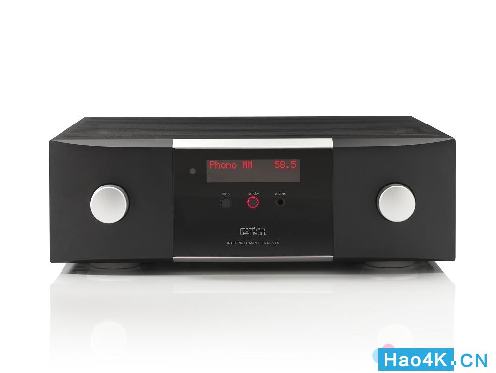 MarkLevinsonNo.5805：数位、类比讯源兼容的高性能综合扩大机