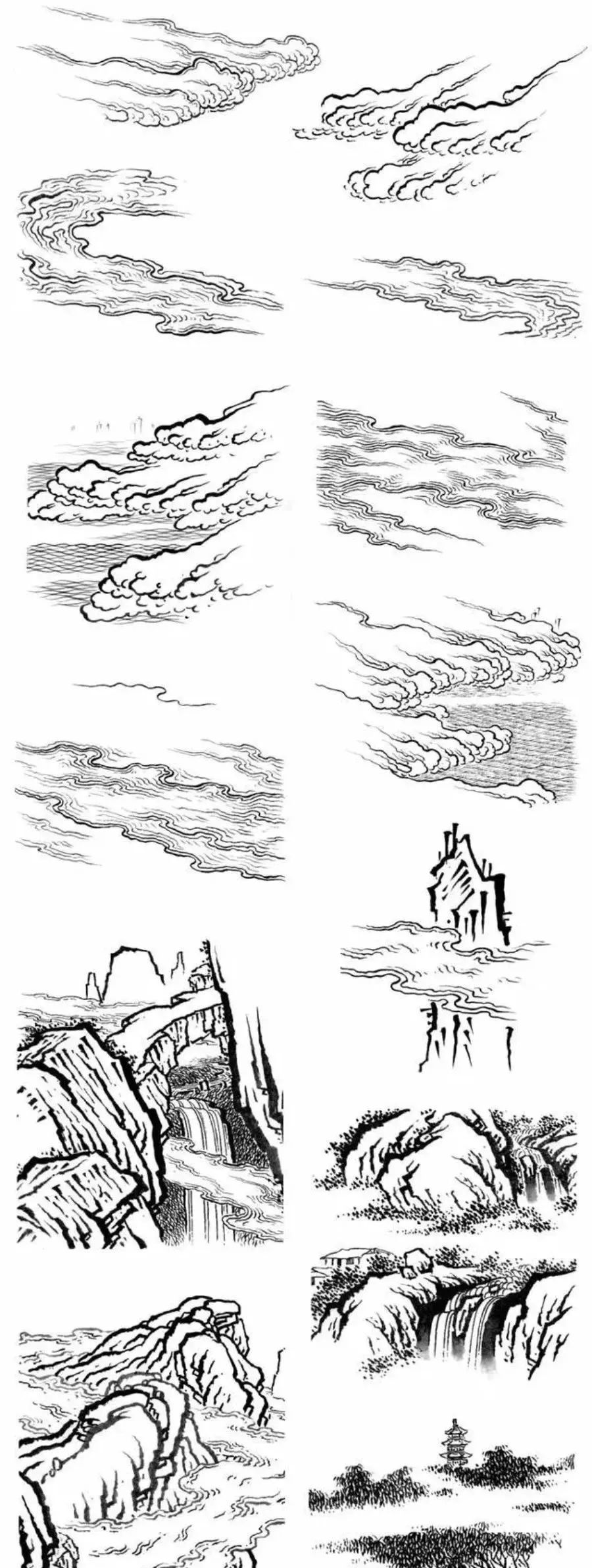 一滩水怎么画,水容容怎么画