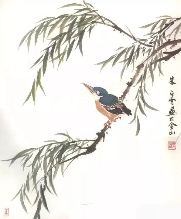 100种国画禽鸟画法,简单易学的禽鸟脚掌画法