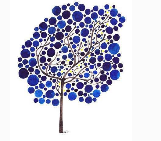 印染手工制作,印染拓印画