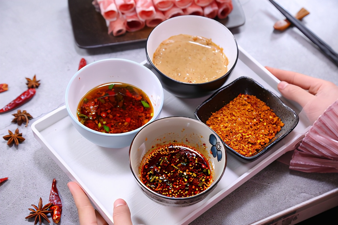 吃火锅酱料不带麻酱怎么调,吃火锅不调酱
