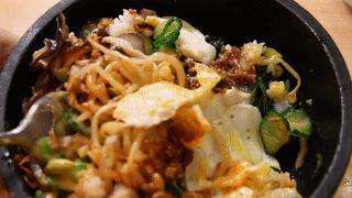 苏州正宗的韩国石锅拌饭,超正宗的韩式石锅拌饭