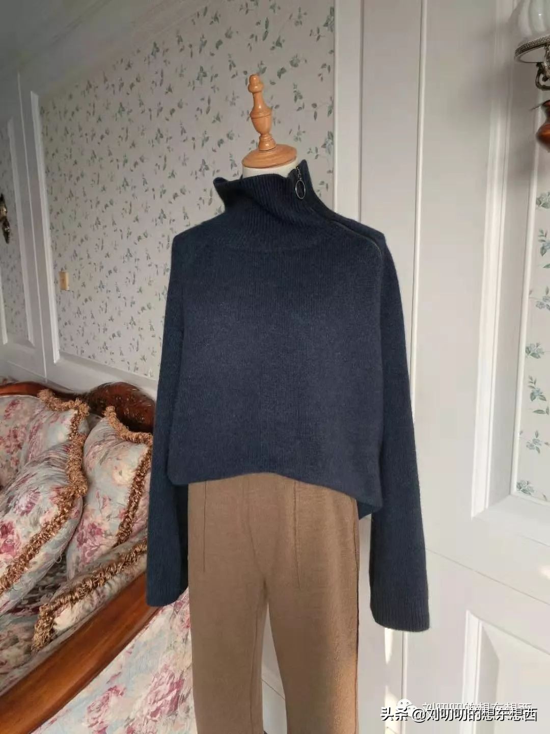 羊绒衫穿搭技巧秋冬,休闲装搭配冬款