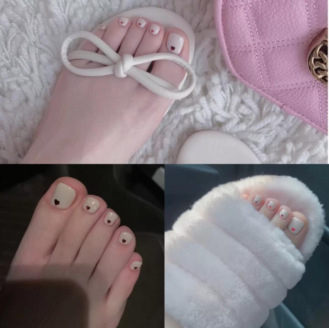 十个手指不同款式美甲随意发挥,大粗手适合的美甲简单款式