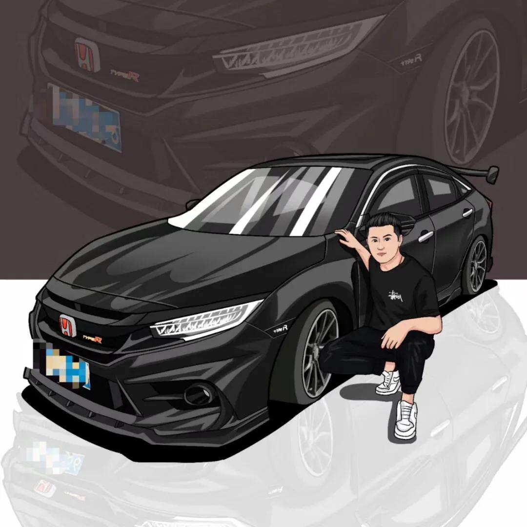 人车合一专属头像,人车合一微信头像