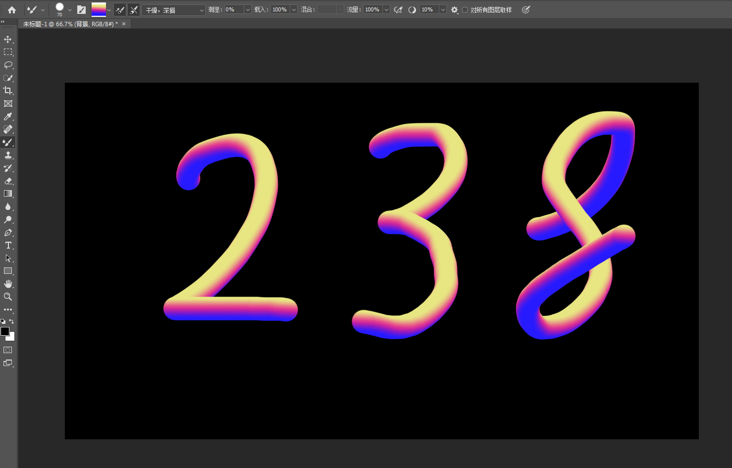 如何用ps制作3d立体文字,ps如何制作出3d立体感文字