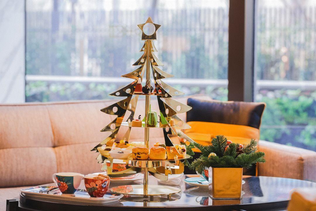 康莱德酒店圣诞季下午茶,康莱德酒店行政酒廊下午茶