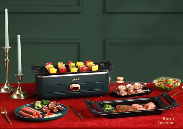 为青春再添“火”力网红家电格兰仕QFH09多功能煎烤炉