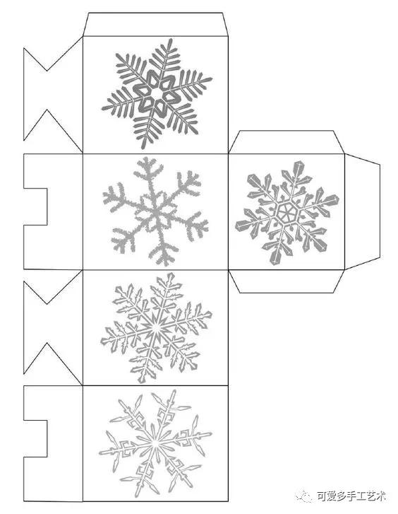 diy礼品盒花,大号礼品盒diy图案