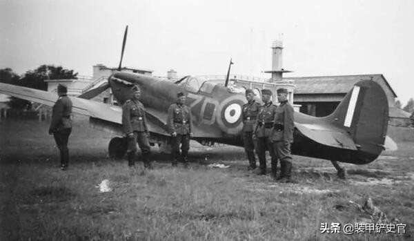 法国飞行员迷航迫降泽西岛,座机被德国人魔改成混血儿