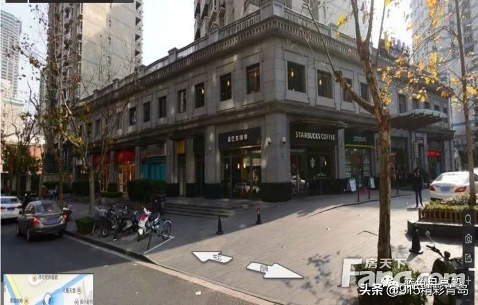 说说青岛的夜景,青岛武定路