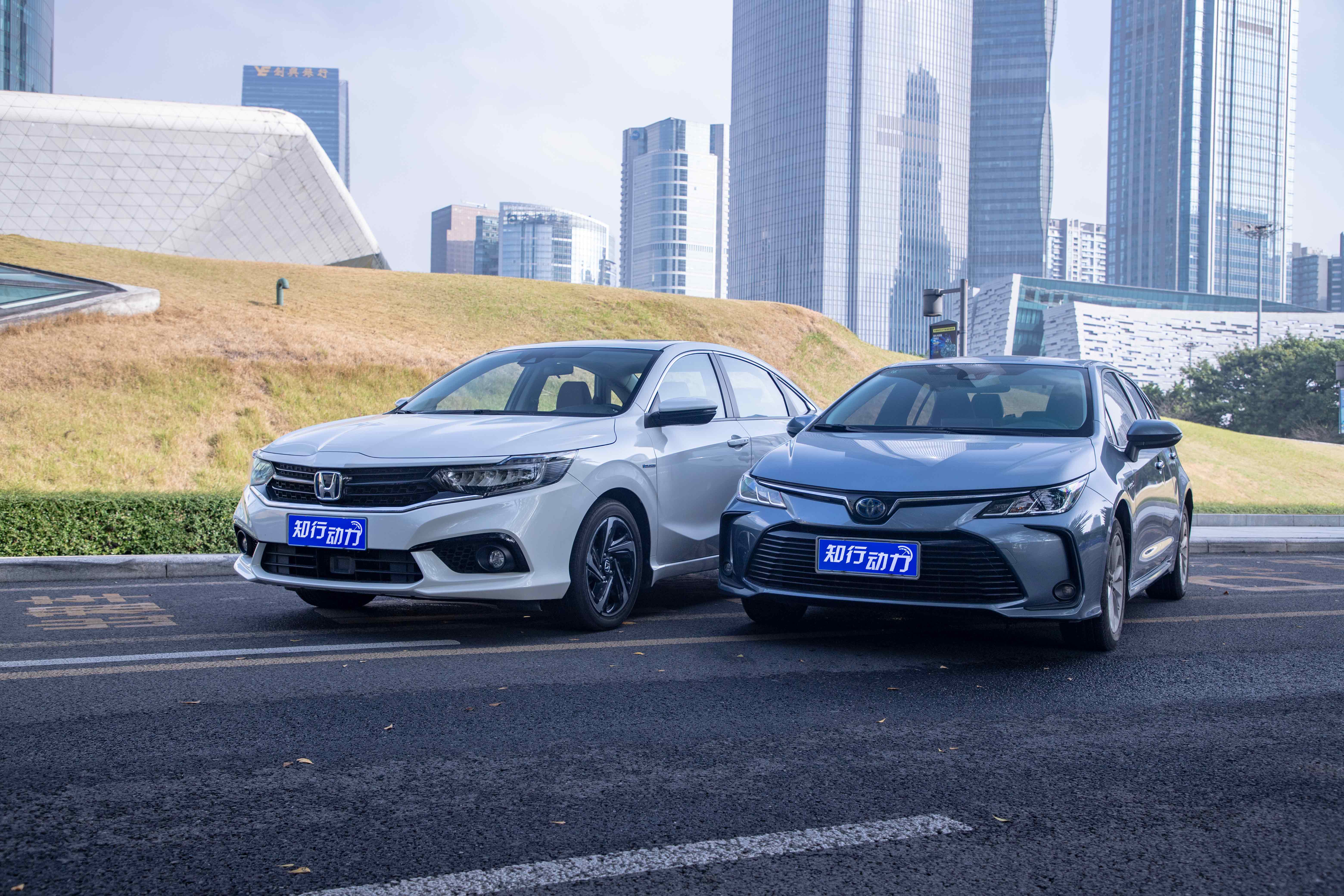 享域锐混动卡罗拉双擎,本田享域锐混动对比卡罗拉