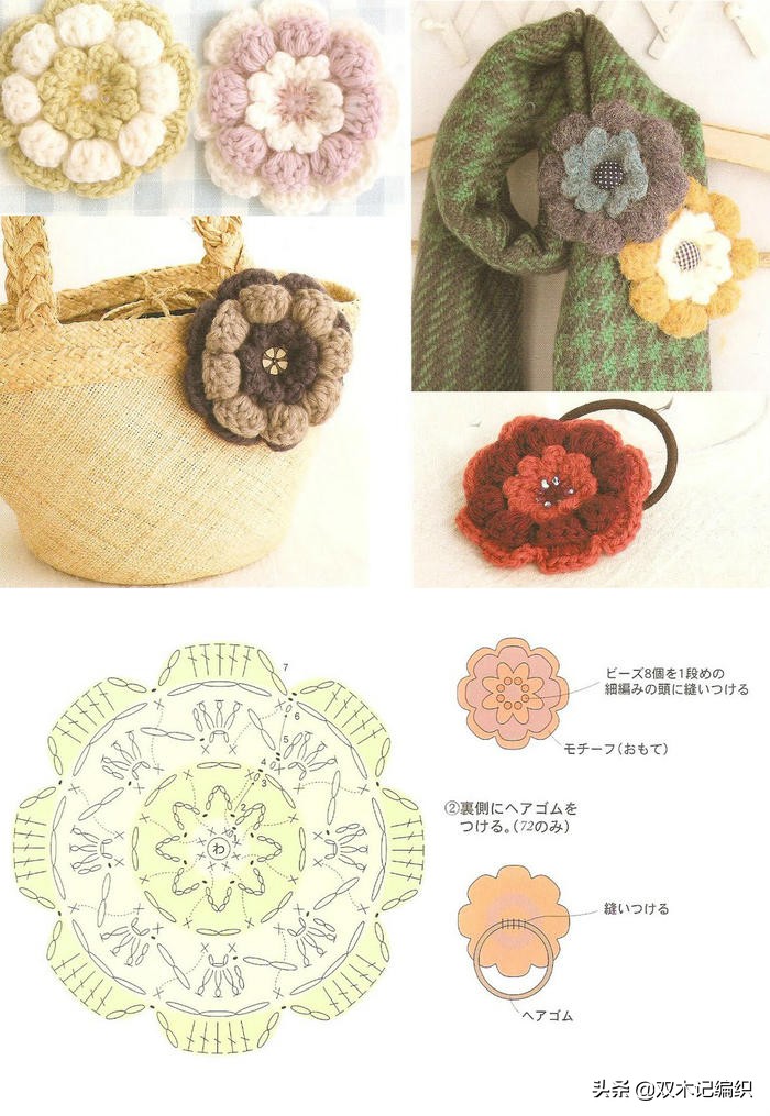 零基础钩针编织初学,新手钩针编织零基础教程