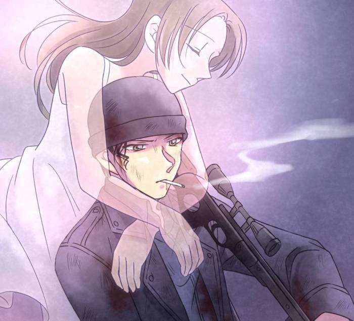 其实柯南早就给出了新兰的结局,柯南这部动漫的高光时刻