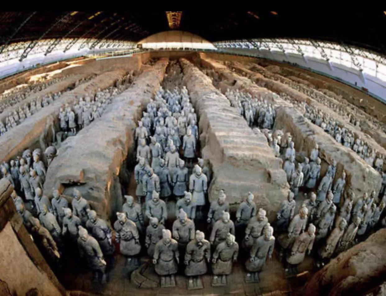 八个从未见过的秦始皇兵马俑,发现秦始皇兵马俑的全过程