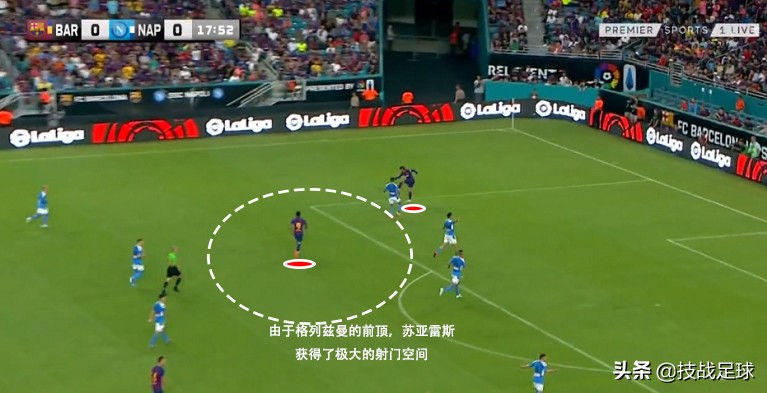乌拉圭球星苏亚雷斯技术,苏亚雷斯和格列兹曼谁放左路右路