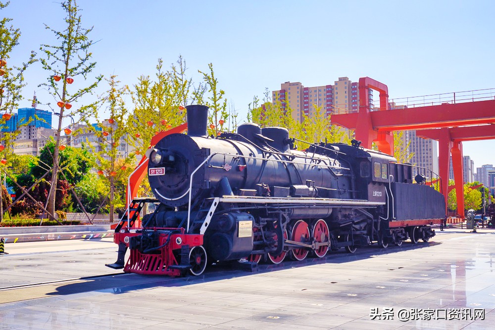 张家口新开的主题公园,张家口大好河山景观区夜景