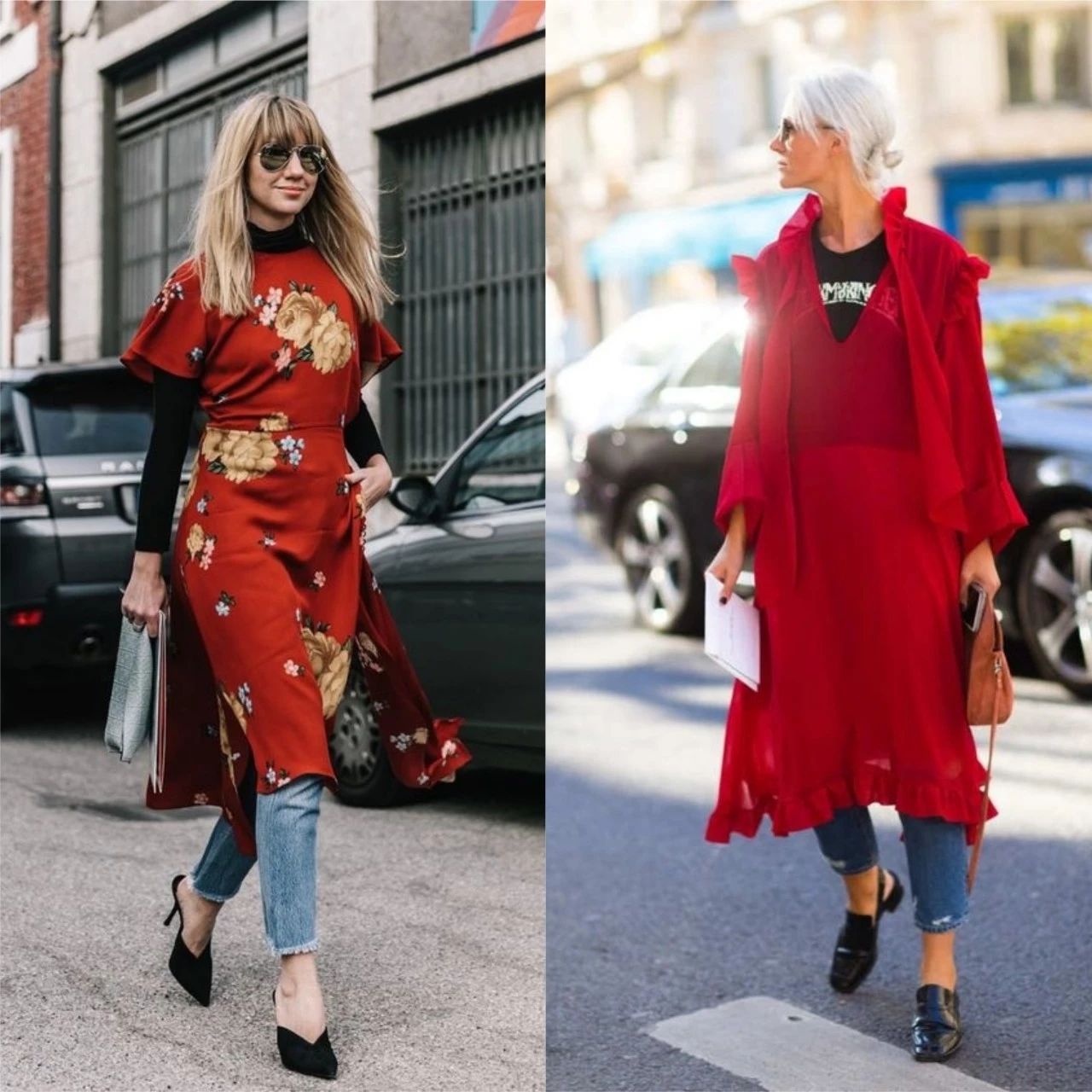 热销爆款必buy单品,秋冬连衣裙显瘦遮肚子外穿