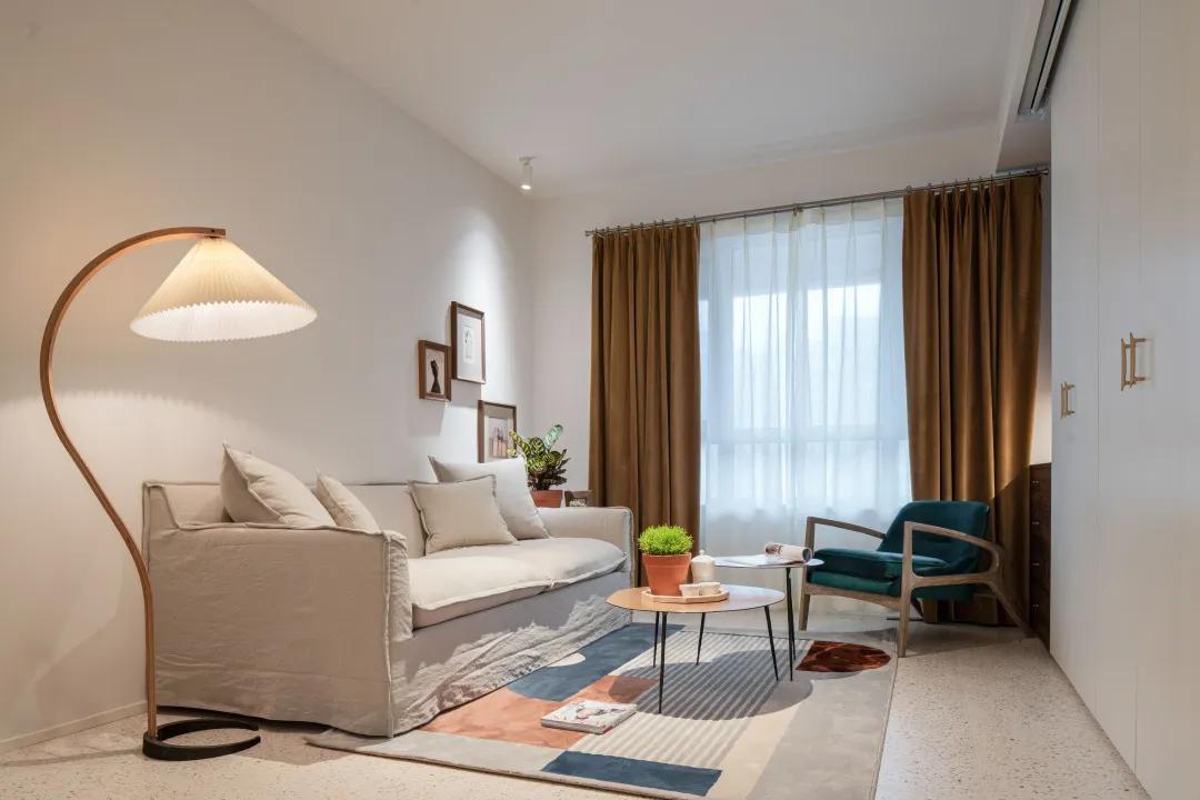 西安母女的111㎡三室暗房，拱形门、水磨石，超强储物力