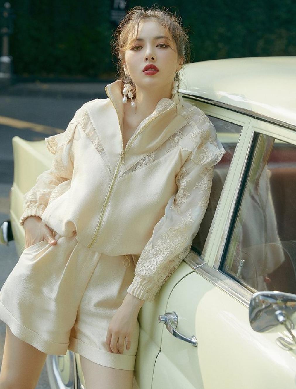 小野马金泫雅秀打底裤,小野马金泫雅大秀身材