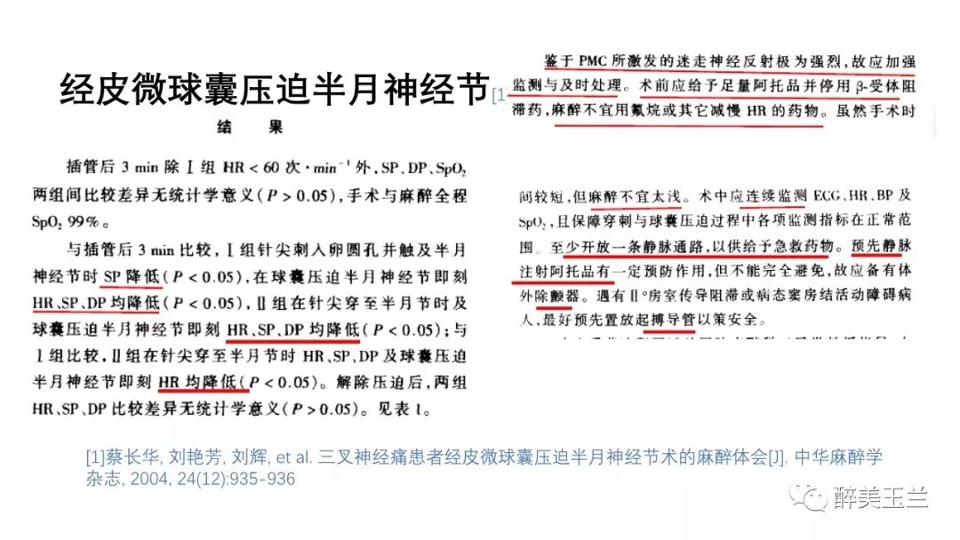 病例分享丨三叉神经节微球囊压迫术的麻醉管理