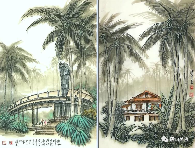 大美唐山展,展现唐山新时代绘画作品