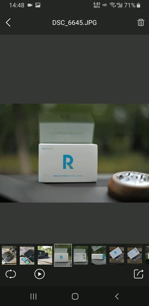 老相机要WIFI,试试RAVPower无线多媒体文件宝