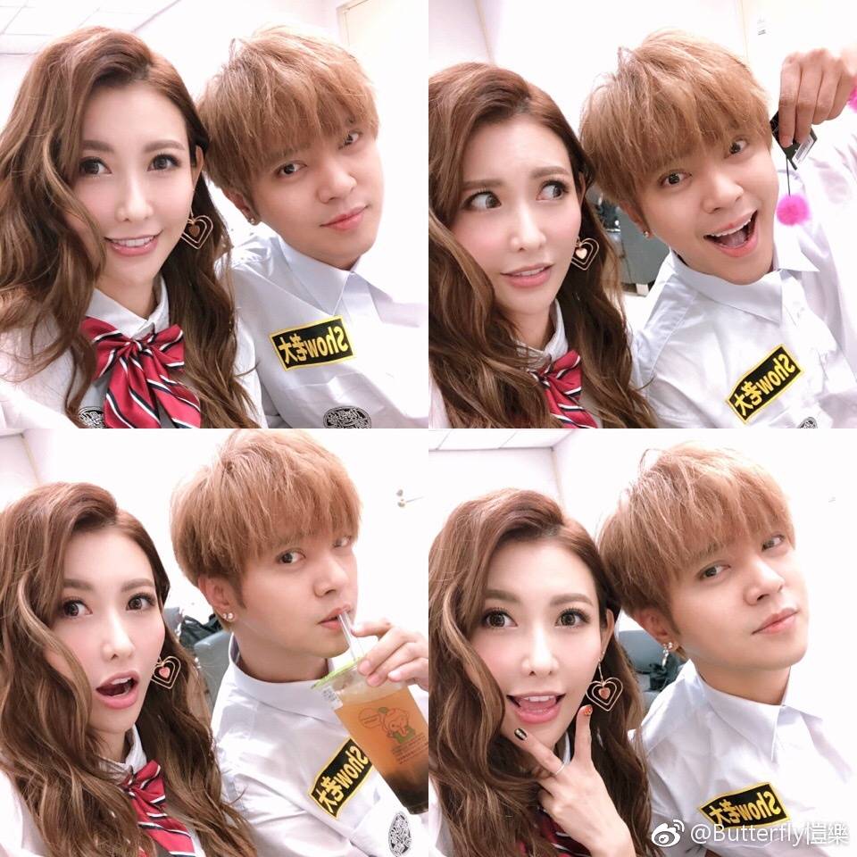 罗志祥和蝴蝶恺乐的关系,蝴蝶姐姐恺乐和罗志祥