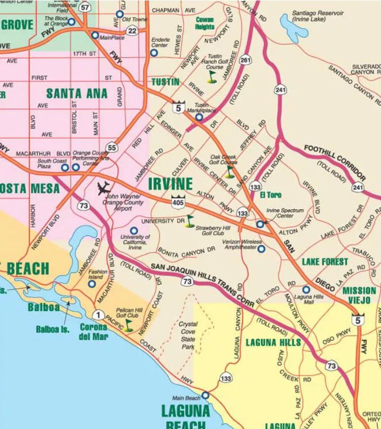 洛杉矶周边特色城市,洛杉矶城市详细介绍