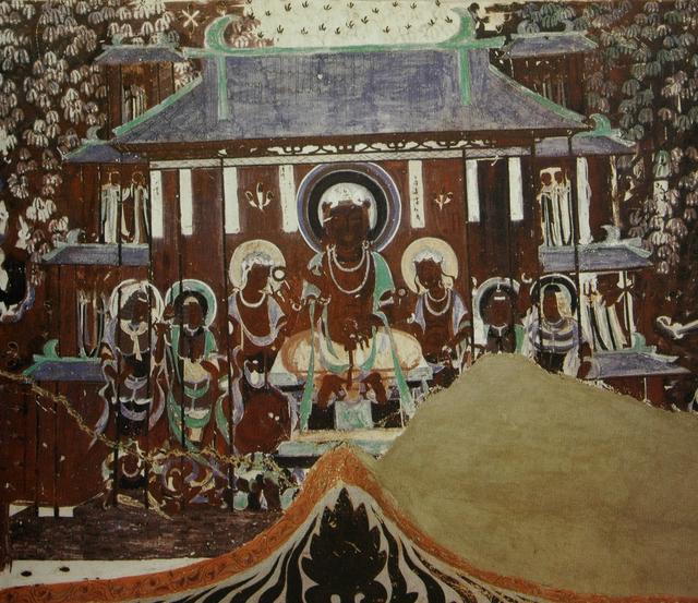 敦煌壁画320窟赏析,敦煌莫高窟420窟壁画