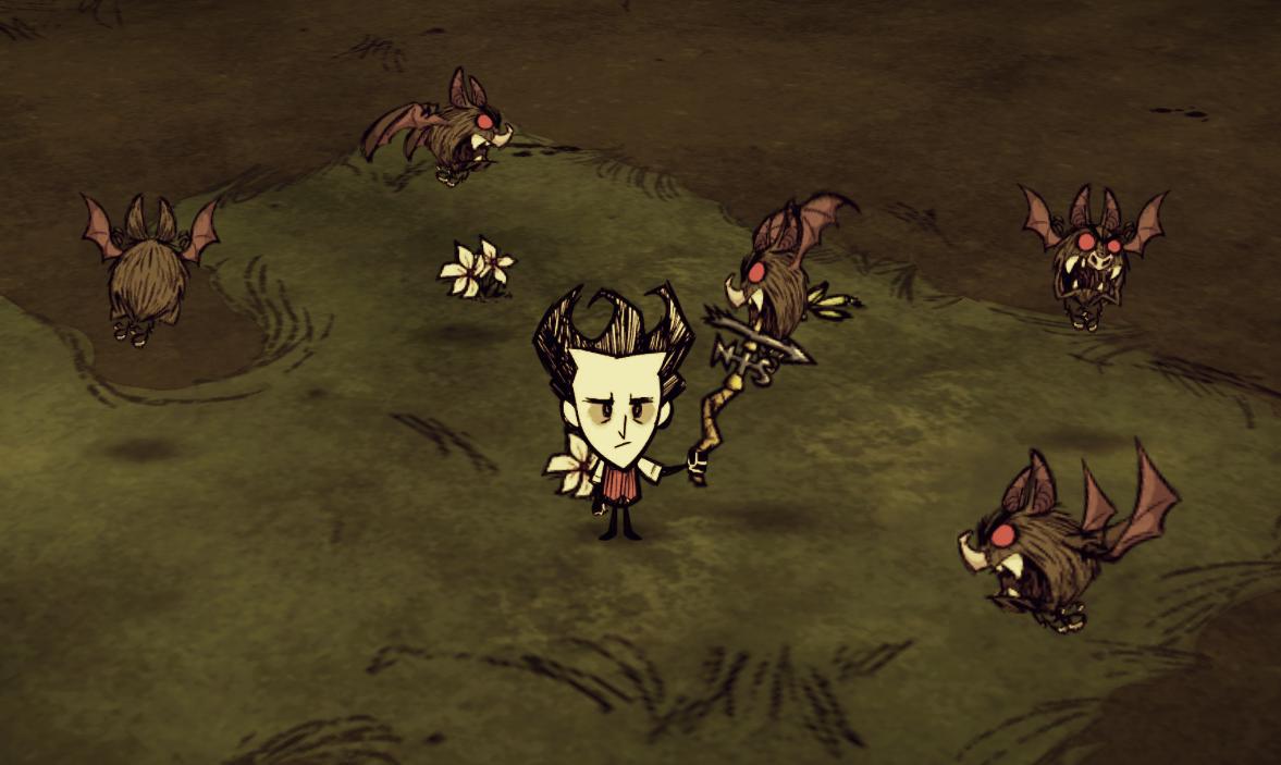 饥荒所有怪物的打法,饥荒刚开始遇到怪物怎么办